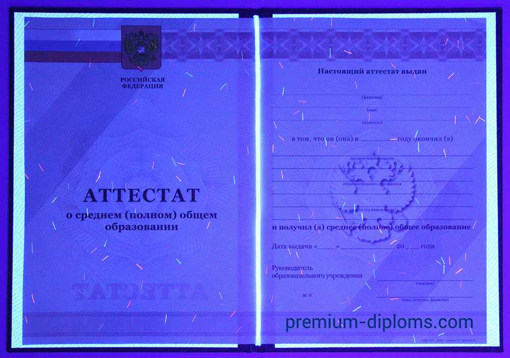 Аттестат 11 классов 2010-2013 год фото